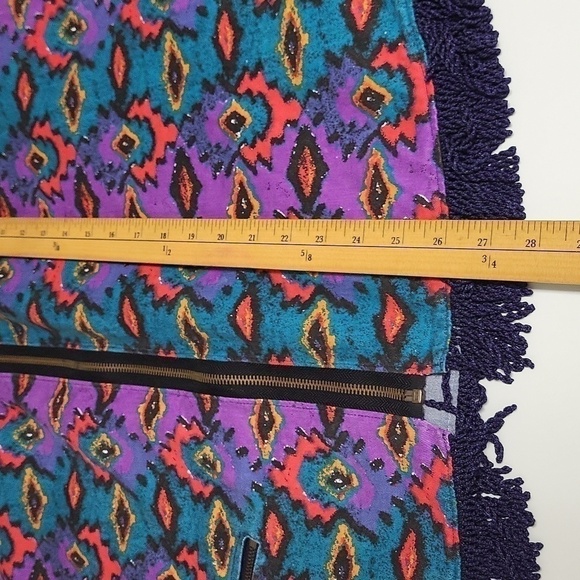 Handmade Reversible fleece-liked cotton fabric and denim zipper  Front clossure - Picture 13 of 13